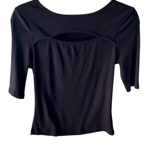 Michael Stars Black Women's Top
